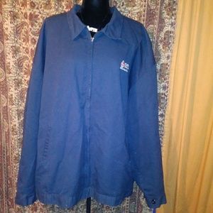 Mens Red Cap Work Jacket Coat Sz 4XL